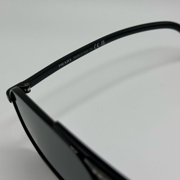 PRADA Sunglasses PR58YS 1AB5S0 Black/Dark Grey Unisex NEW main image 11